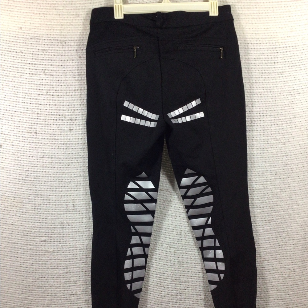 HR Farm Riding Breeches Pants Black 28
